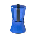 Cafetera Italiana Oroley Petra Azul Aluminio 9 Tazas