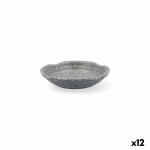 Set de Aperitivo Quid Lonja Gris Plástico 12,5 x 2,5 cm (12 Unidades)