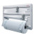 Portarrollo de Papel de Cocina Leifheit 25703 Blanco Gris Blanco/Gris Plástico