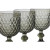 Set de Copas Home ESPRIT Gris Cristal 240 ml (6 Unidades)