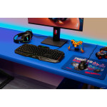 Mando Gaming Krom KEY EDICION HOTWHEELS Azul Negro