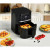 Freidora de Aire Continental Edison Negro 1400 W 1200-1400 W 4,5 L
