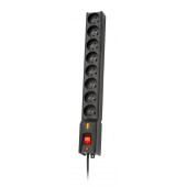 Regleta Enchufes 8 Tomas con Interruptor Lestar   (3 m)