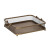 Bandeja de Aperitivos Dorado Hierro 40 x 40 x 10 cm