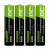 Pilas Recargables Green Cell GR04 800 mAh 1,2 V AAA