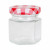 Tarro de Cristal Transparente Mediterraneo Vidrio 45 ml (96 Unidades)
