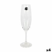 Copa de champán Crystalex Lara Cristal 220 ml Champán 6 Piezas (6 Unidades) (4 Unidades)