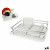 Escurridor para Fregadero Confortime Alluma Aluminio 43 x 32 x 12 cm (4 Unidades)
