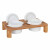 Set de Aperitivo Inde Bambú Porcelana 29 x 18 x 6 cm Cazuela x 2 (6 Unidades)