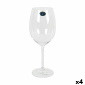 Set de copas de vino Bohemia Crystal Clara 450 ml Vino 6 Piezas (4 Unidades)