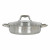 Cacerola con Tapa de Cristal Quttin 4,3 L (4 Unidades)