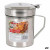Grasera para Carne o Pescado Quttin 52833 13 x 9,5 x 12 cm Acero Inoxidable (12 Unidades)