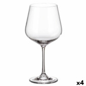 Set de copas de vino Bohemia Crystal Sira 600 ml 6 Piezas (6 Unidades) (4 Unidades)