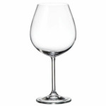 Set de copas de vino Bohemia Crystal Clara 650 ml 6 Piezas (6 Unidades) (4 Unidades)