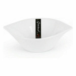 Bol para Aperitivos Pica-pica gourmet Blanco 15 x 11,5 x 4,2 cm (24 Unidades)