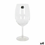 Set de copas de vino Crystalex Lara Cristal 540 ml Vino 6 Piezas (6 Unidades) (4 Unidades)