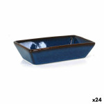 Bol para Aperitivos La Mediterránea Pica-pica Azul Rectangular 13,8 x 7,2 x 3,2 cm (24 Unidades)
