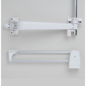 Herraje Motion Puerta Armario 480-580 Blanco Ptas.min.15Kgs - Max.50Kgs