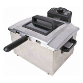 Freidora COMELEC FR5001 5 L 1600W Acero Inoxidable Blanco Multicolor 1600 W