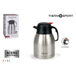 Jarra Termo ThermoSport Acero Inoxidable 1,5 L Pulsador (6 Unidades)