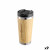 Taza Termo con Tapa ThermoSport Bambú 450 ml (9 Unidades)