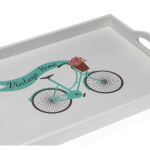 Bandeja Versa Bicicleta Madera MDF 30 x 5 x 45 cm