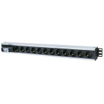 Regleta 27" 12 Tomas Schuko Intellinet 711449 (1,6 m)