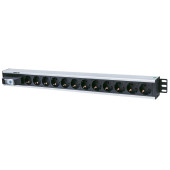 Regleta 27" 12 Tomas Schuko Intellinet 711449 (1,6 m)