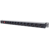 Regleta 27" 12 Tomas Schuko Intellinet 714044 (1,8 m)