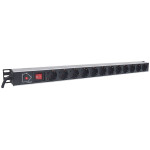Regleta 27" 12 Tomas Schuko Intellinet 714044 (1,8 m)