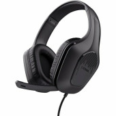 Auriculares con Micrófono Trust Negro
