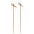 Palillos de Bambú Kinvara SJ3485 Nudo (24 Unidades)