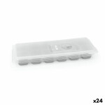 Molde para Cubitos de Hielo Quttin Silicona 26 x 9 x 3,5 cm (24 Unidades)