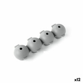 Molde para Cubitos de Hielo Quttin Esférico Silicona 22 x 7 x 5 cm (12 Unidades)