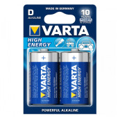 Pila Varta LR20 D 1,5 V 16500 mAh High Energy (2 pcs) Azul