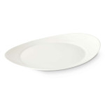 Plato Llano Vivalto LYBP-120 Blanco Vidrio opalino 30,5 x 3 x 26 cm (18 Unidades)