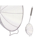 Espumadera Kinvara KT121117A-19.5CM Acero Inoxidable 19 x 47,5 x 6,5 cm (24 Unidades)