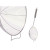 Espumadera Kinvara KT121117A-19.5CM Acero Inoxidable 19 x 47,5 x 6,5 cm (24 Unidades)
