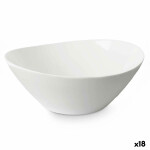 Fuente de Cocina Vivalto Blanco Vidrio opalino 25 x 10 x 23 cm (18 Unidades)