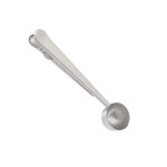 Cacito medidor Kinvara W4034 Acero Inoxidable 17,5 x 17,5 x 2,5 cm Pinza (24 Unidades)
