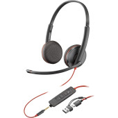 Auriculares Poly 8X229AA Negro