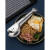 Pinzas de Cocina Quttin Acero 23 x 5 x 5 cm (36 Unidades)