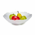 Ensaladera Vivalto Infinity Transparente Cristal 31 x 8,3 x 31 cm (4 Unidades)