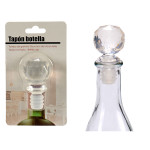 Tapón hermético para botella Kinvara 25011 Transparente 3,5 x 14,5 x 8,5 cm Bola (12 Unidades)