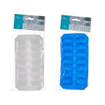 Molde para Cubitos de Hielo Leknes CH19582A Azul Caucho 11,2 x 22 x 3 cm (12 Unidades)