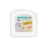 Fiambrera para Sandwich Leknes 47034E Transparente Plástico 12 x 4 x 12 cm (24 Unidades)