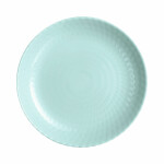 Plato Llano Luminarc Pampille Turquesa Vidrio (Ø 25 cm)
