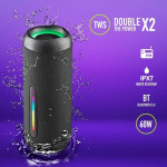 Altavoz Bluetooth Portátil NGS ROLLERFURIA3BLACK Negro 60 W
