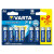 Pila Alcalina Varta LR6 AA 1,5V High Energy (8 pcs)