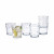 Set de Vasos Quid Kata Transparente Vidrio 260 ml 6 Piezas
